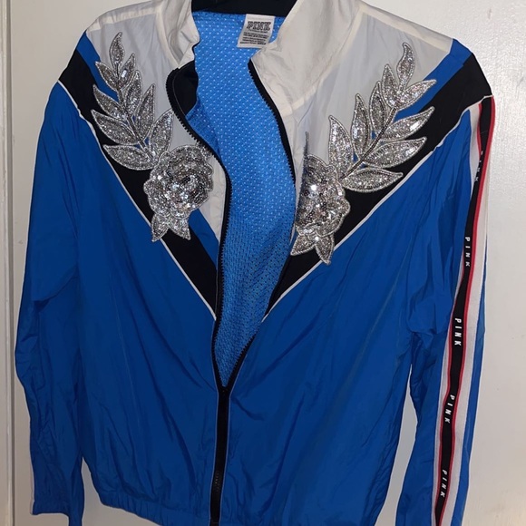PINK Victoria's Secret Jackets & Blazers - Victoria Secret PINK light jacket super cute SIZE X/S/S.